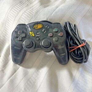 Mad Catz Dual Force 2 Controller PS2 Playstation 2 Black 2002 #8216